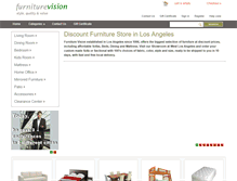 Tablet Screenshot of furniturevision.com